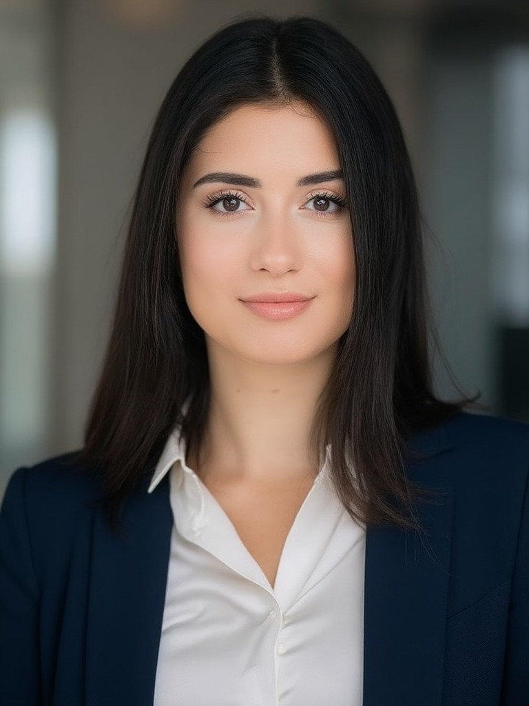 AI headshot example